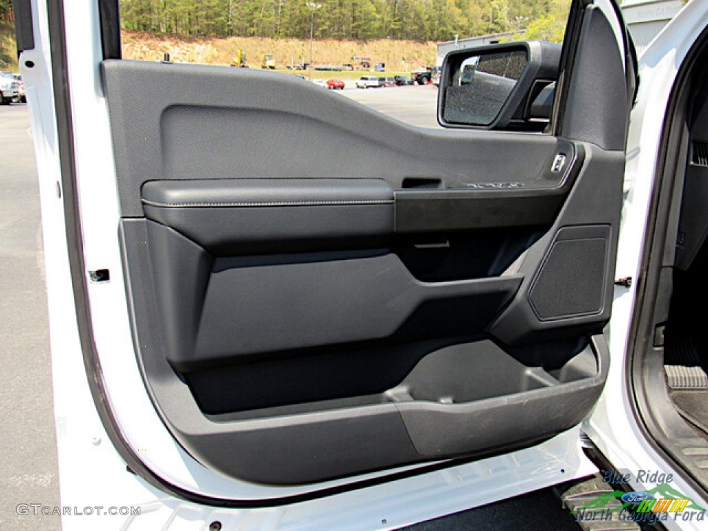 2022 F150 STX SuperCrew 4x4 - Oxford White / Black photo #10