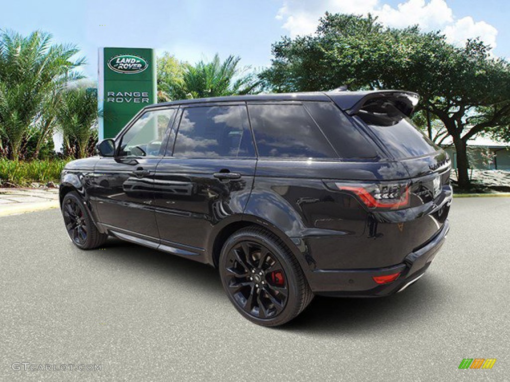 2022 Range Rover Sport HST - Santorini Black Metallic / Ebony/Ebony photo #10
