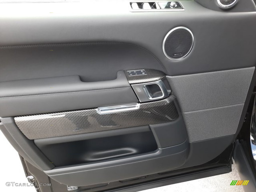 2022 Range Rover Sport HST - Santorini Black Metallic / Ebony/Ebony photo #13