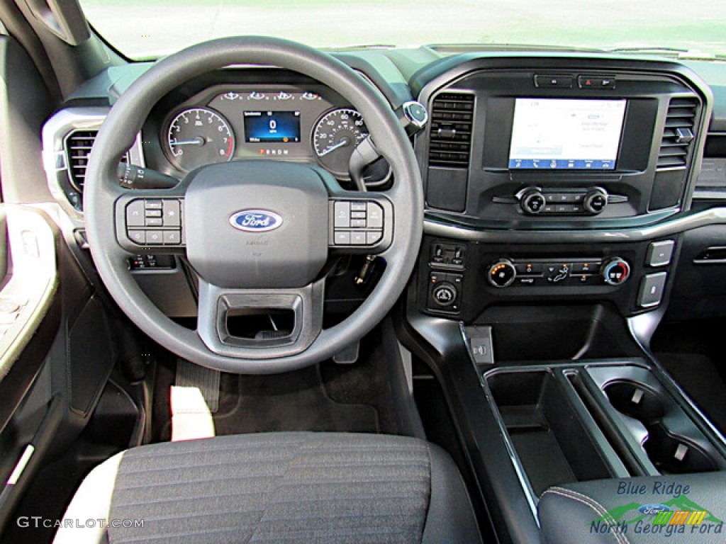 2022 F150 STX SuperCrew 4x4 - Oxford White / Black photo #14