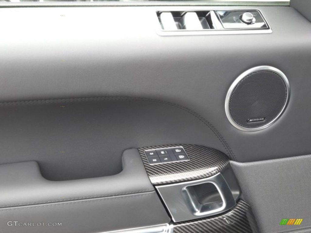 2022 Range Rover Sport HST - Santorini Black Metallic / Ebony/Ebony photo #14