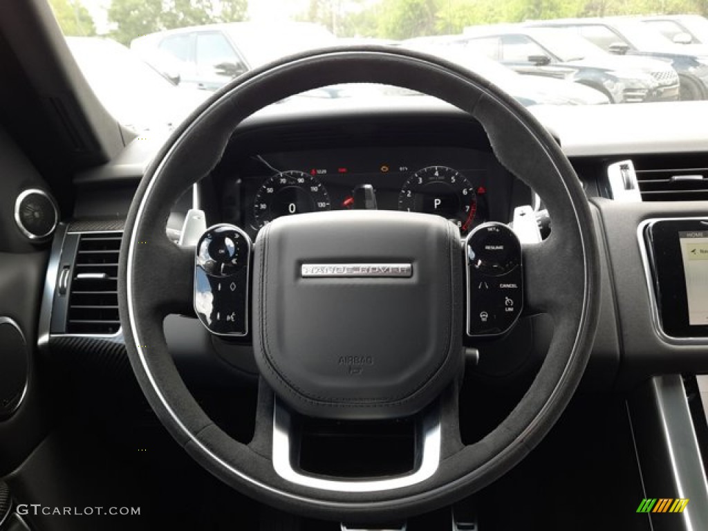 2022 Range Rover Sport HST - Santorini Black Metallic / Ebony/Ebony photo #16