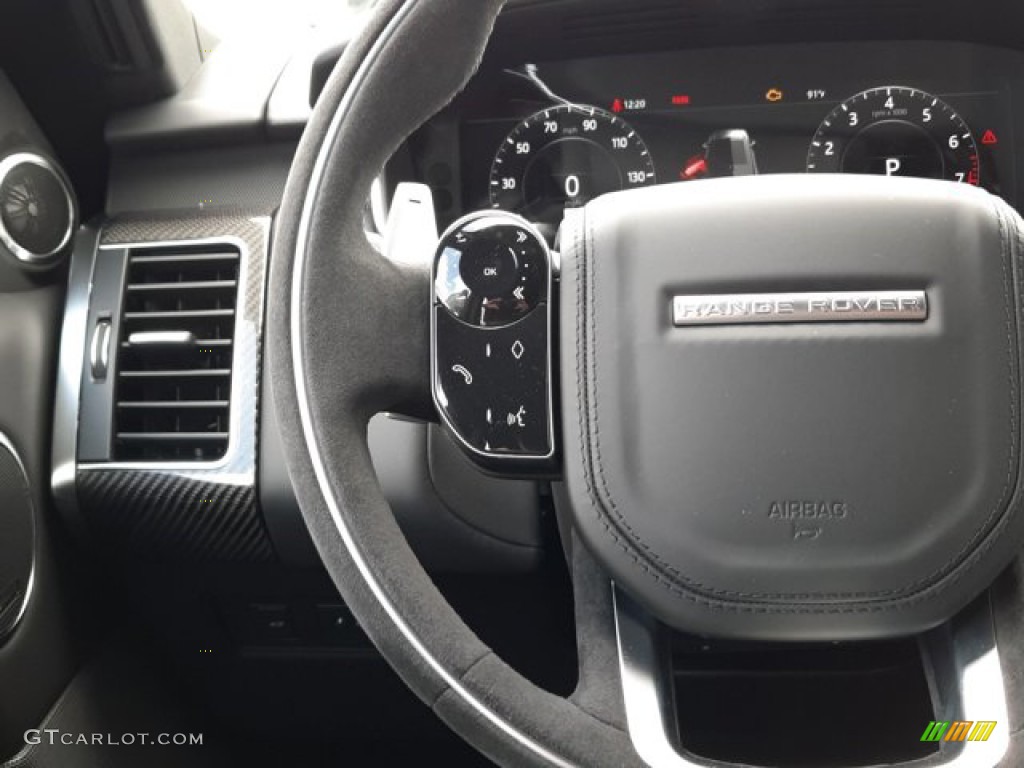 2022 Range Rover Sport HST - Santorini Black Metallic / Ebony/Ebony photo #17
