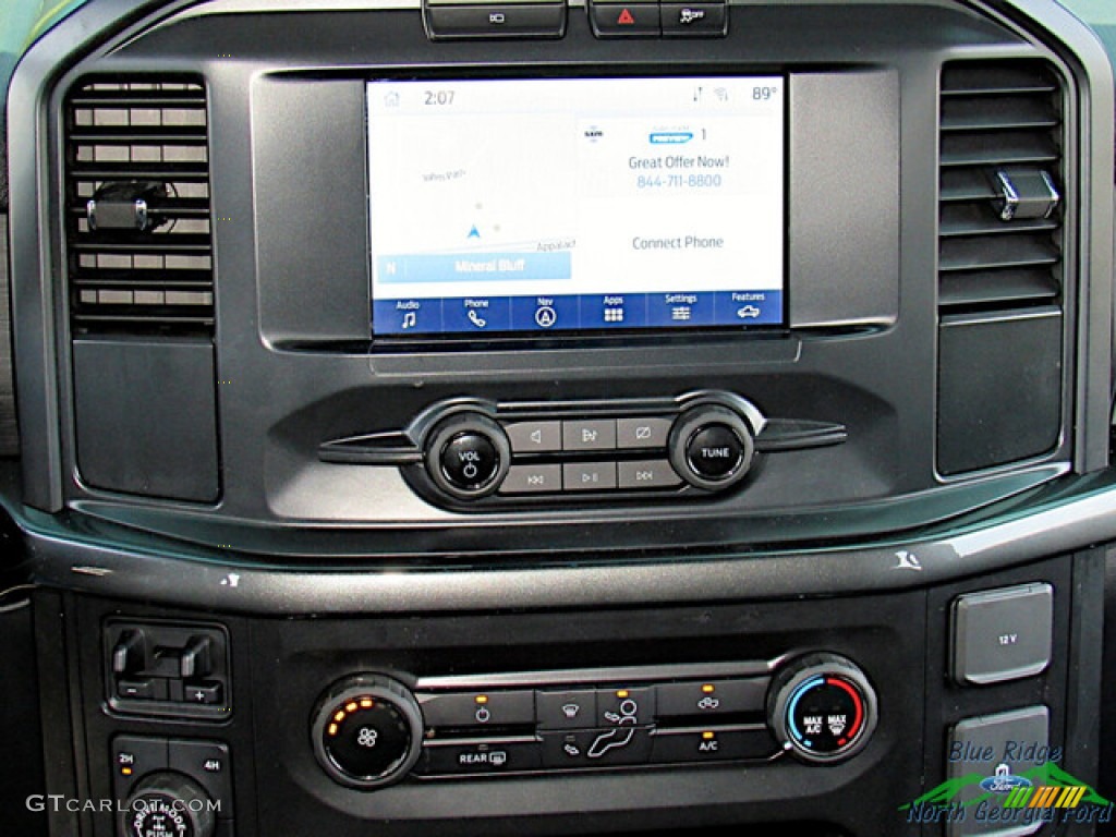 2022 F150 STX SuperCrew 4x4 - Oxford White / Black photo #17