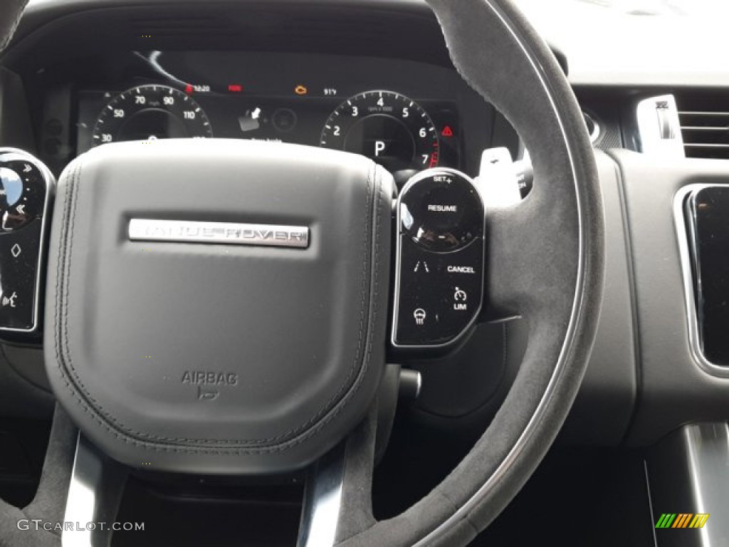 2022 Range Rover Sport HST - Santorini Black Metallic / Ebony/Ebony photo #18