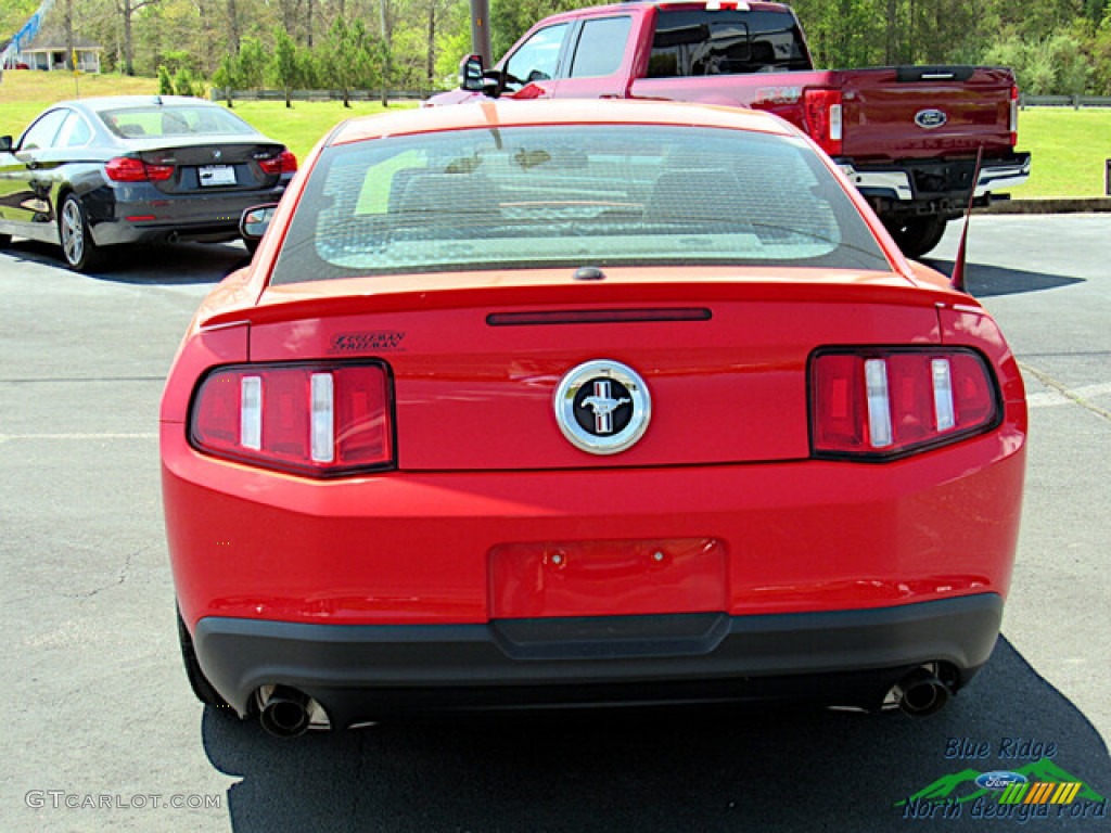 2012 Mustang V6 Premium Coupe - Race Red / Charcoal Black photo #4
