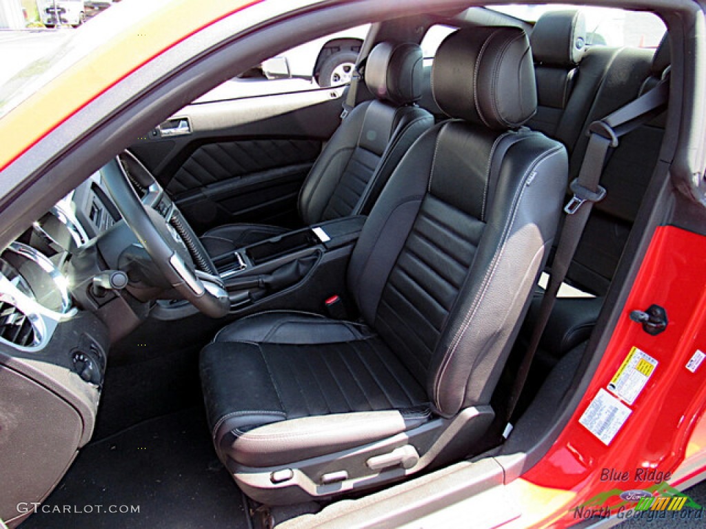 2012 Mustang V6 Premium Coupe - Race Red / Charcoal Black photo #11