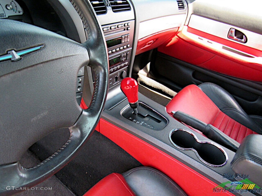 2002 Thunderbird Premium Roadster - Whisper White / Torch Red photo #17