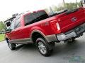 2018 Ruby Red Ford F250 Super Duty Lariat Crew Cab 4x4  photo #33