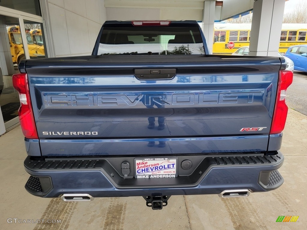 2022 Silverado 1500 Limited RST Crew Cab 4x4 - Northsky Blue Metallic / Gideon/­Very Dark Atmosphere photo #5