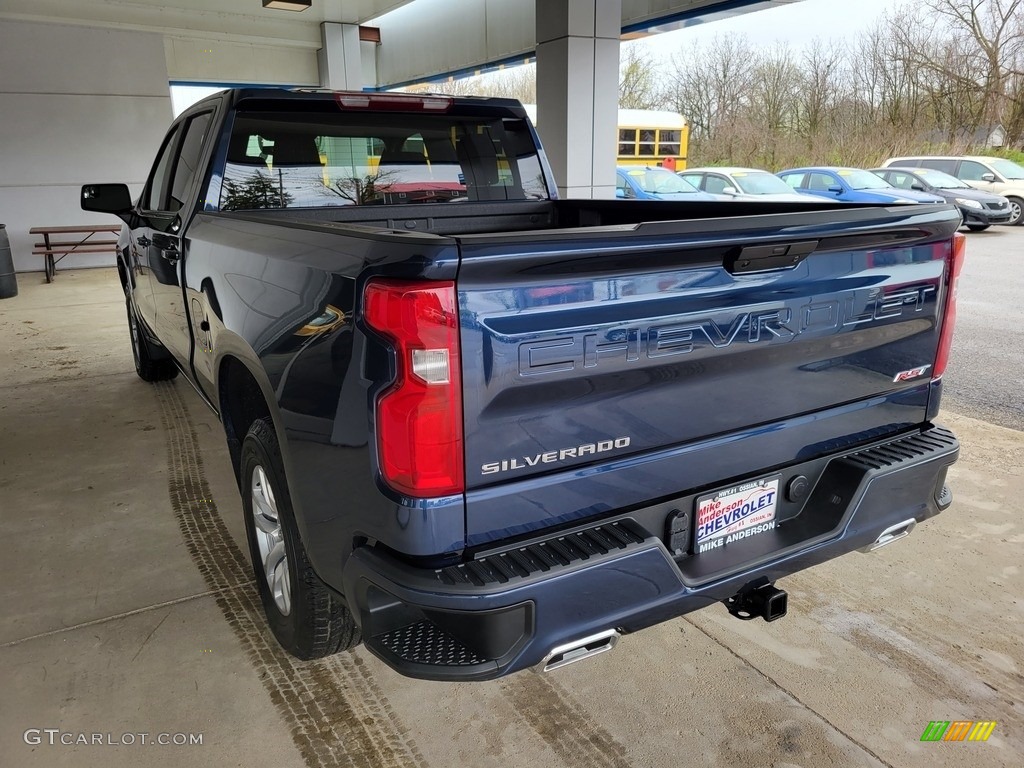 2022 Silverado 1500 Limited RST Crew Cab 4x4 - Northsky Blue Metallic / Gideon/­Very Dark Atmosphere photo #7