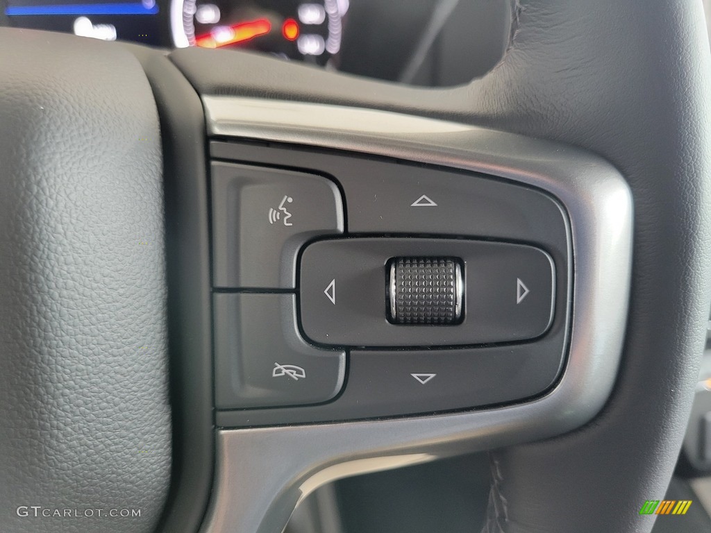 2022 Chevrolet Silverado 1500 Limited RST Crew Cab 4x4 Gideon/­Very Dark Atmosphere Steering Wheel Photo #144145710