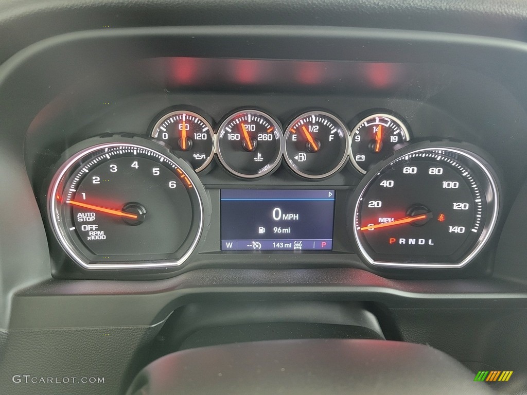 2022 Chevrolet Silverado 1500 Limited RST Crew Cab 4x4 Gauges Photo #144145734