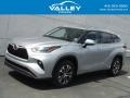 Celestial Silver Metallic 2021 Toyota Highlander XLE AWD