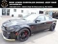 Pitch Black 2022 Dodge Charger SRT Hellcat Widebody