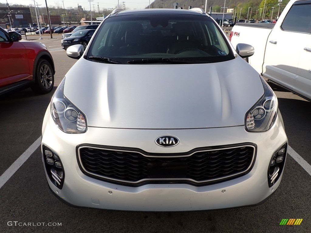 Sparkling Silver 2017 Kia Sportage SX Turbo AWD Exterior Photo #144146340