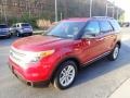 2015 Ruby Red Ford Explorer XLT 4WD  photo #7