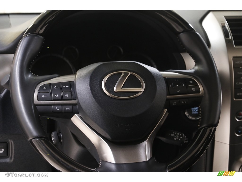 2021 Lexus GX 460 Premium Black Steering Wheel Photo #144147726