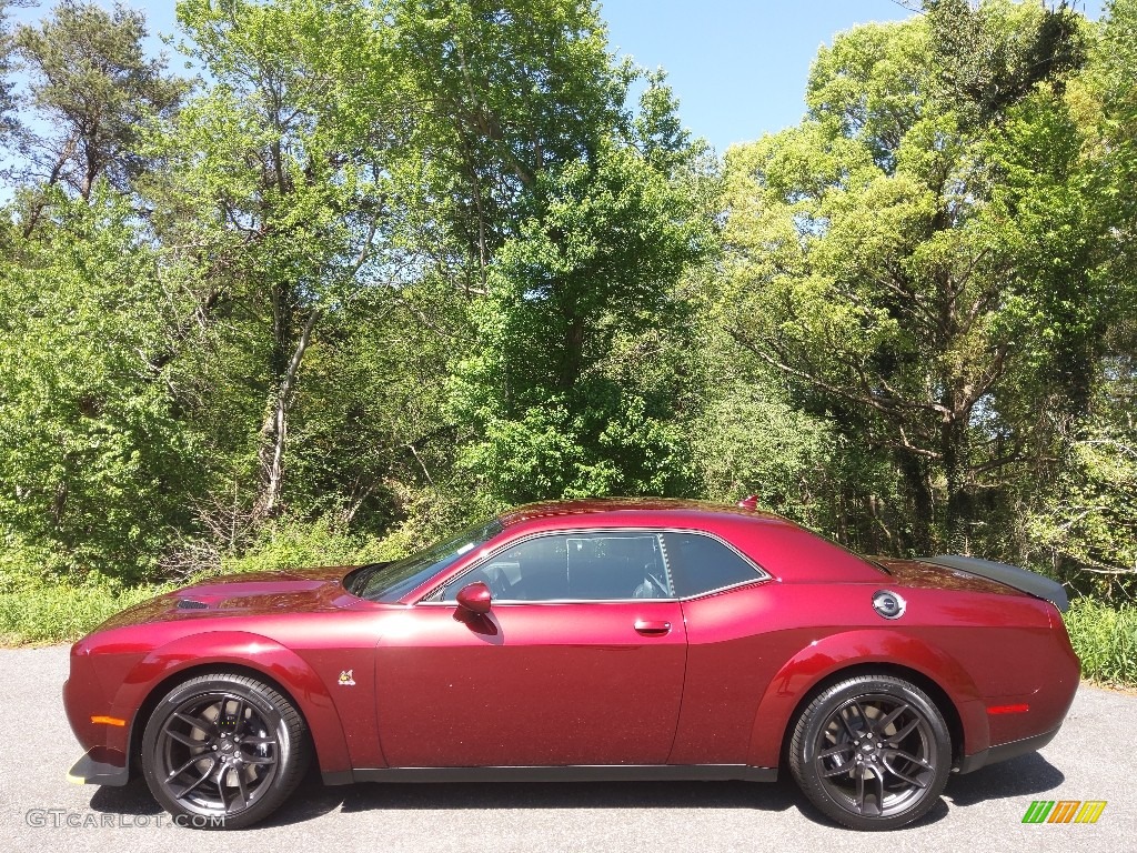 Octane Red Pearl 2022 Dodge Challenger R/T Scat Pack Widebody Exterior Photo #144147912