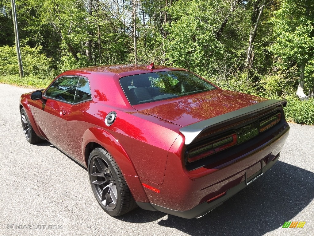 Octane Red Pearl 2022 Dodge Challenger R/T Scat Pack Widebody Exterior Photo #144148113