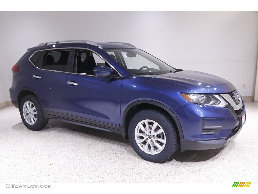 2019 Rogue SV AWD - Caspian Blue / Charcoal photo #1