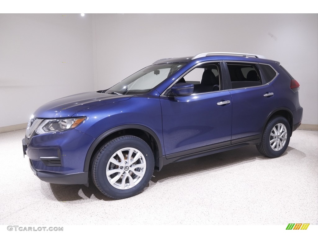 2019 Rogue SV AWD - Caspian Blue / Charcoal photo #3