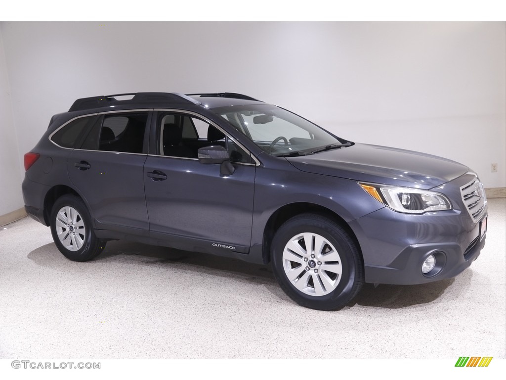 Carbide Gray Metallic 2015 Subaru Outback 2.5i Premium Exterior Photo #144149331