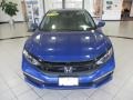 Agean Blue Metallic - Civic LX Sedan Photo No. 2