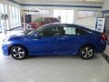Agean Blue Metallic - Civic LX Sedan Photo No. 10