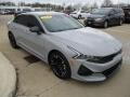 Wolf Gray 2021 Kia K5 GT-Line Exterior