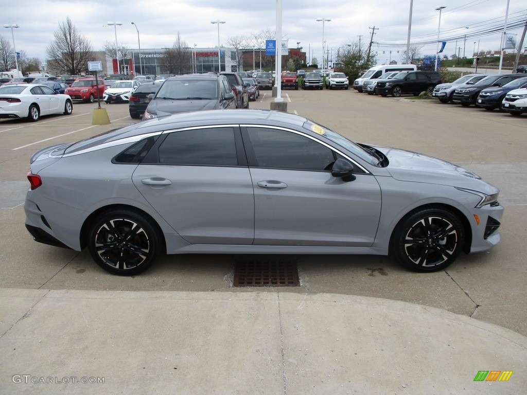 Wolf Gray 2021 Kia K5 GT-Line Exterior Photo #144151978
