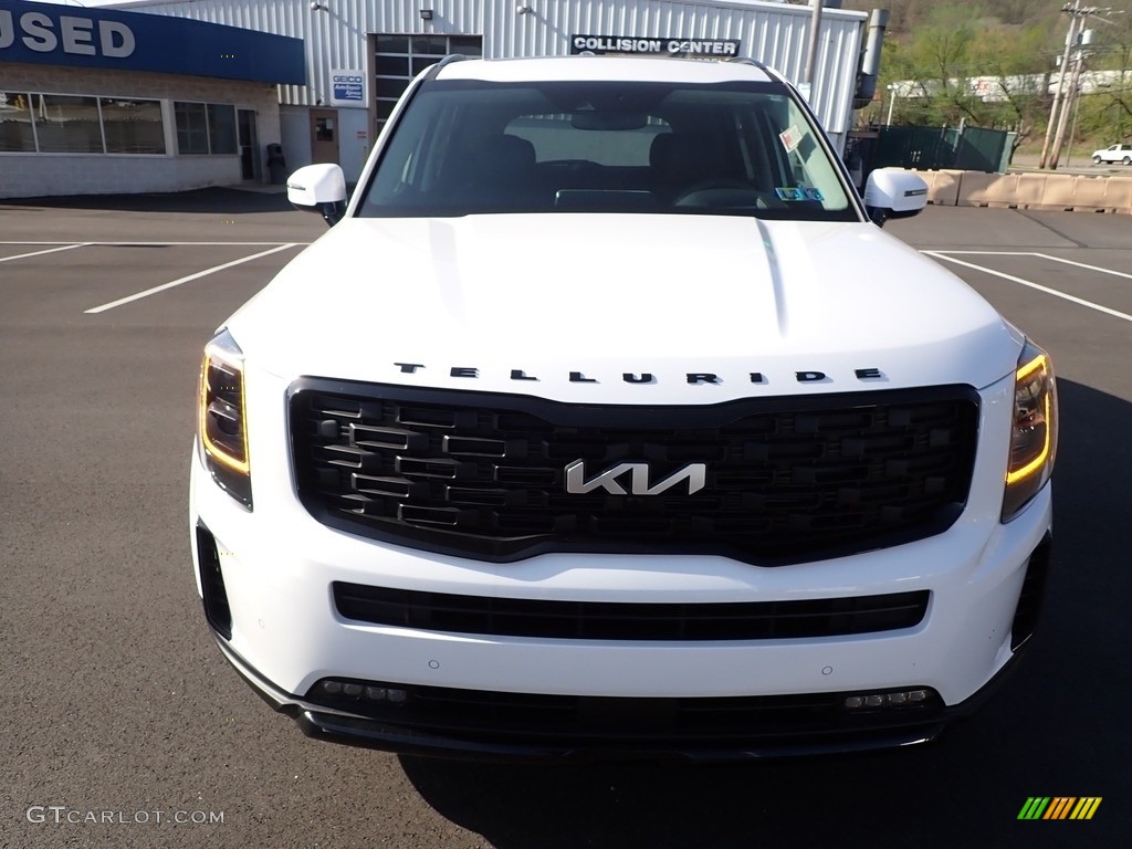 2022 Telluride SX AWD - Glacial White Pearl / Black photo #3