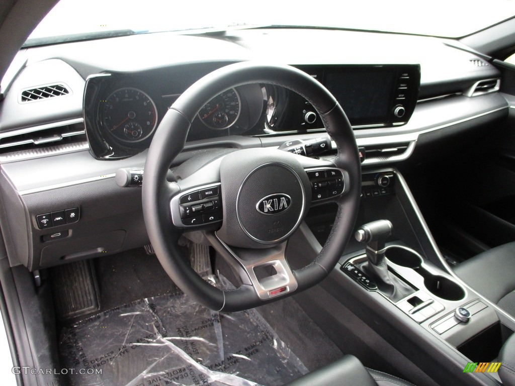 2021 Kia K5 GT-Line Black Dashboard Photo #144152575