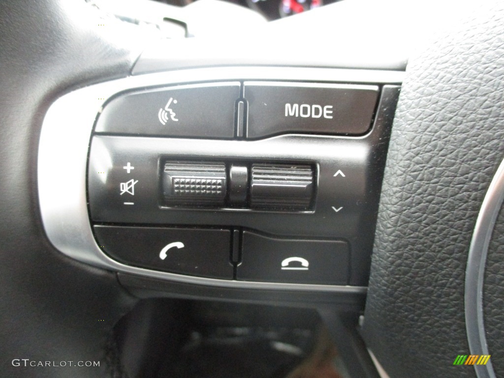 2021 Kia K5 GT-Line Black Steering Wheel Photo #144152683