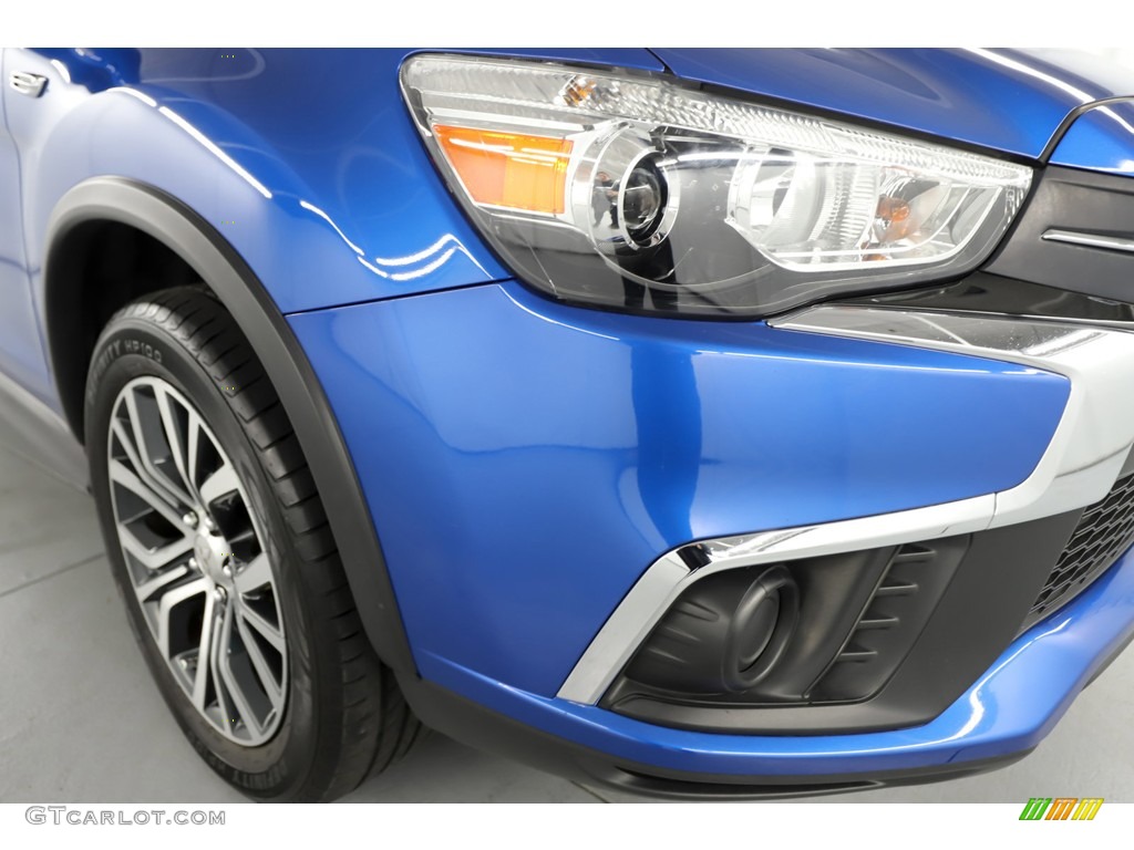 2018 Outlander Sport ES - Blue Octane Metallic / Black photo #3