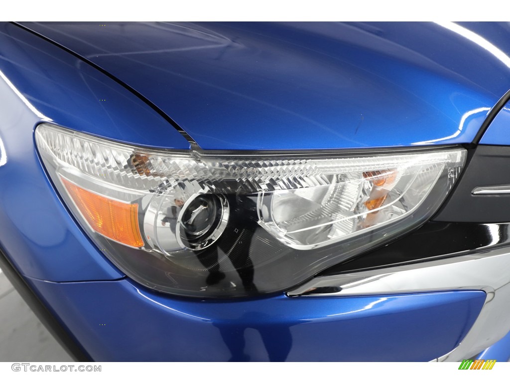 2018 Outlander Sport ES - Blue Octane Metallic / Black photo #4