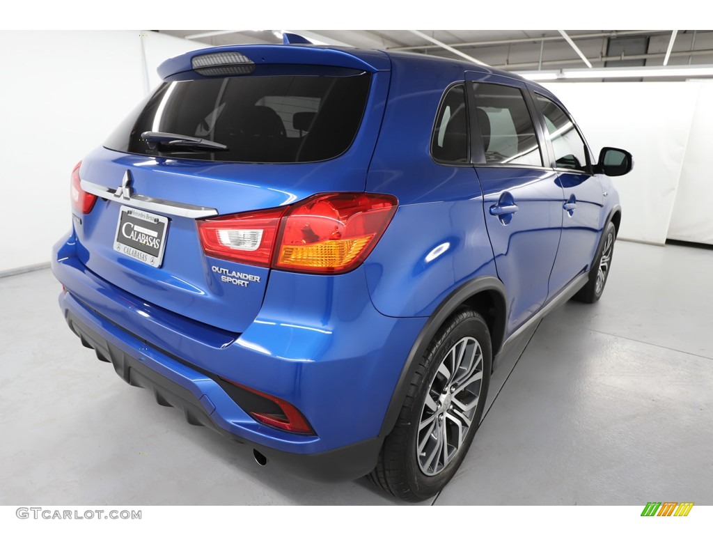 2018 Outlander Sport ES - Blue Octane Metallic / Black photo #5