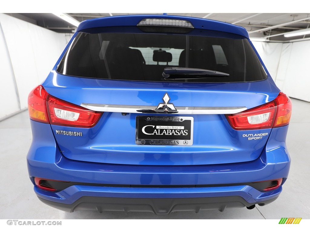 2018 Outlander Sport ES - Blue Octane Metallic / Black photo #7