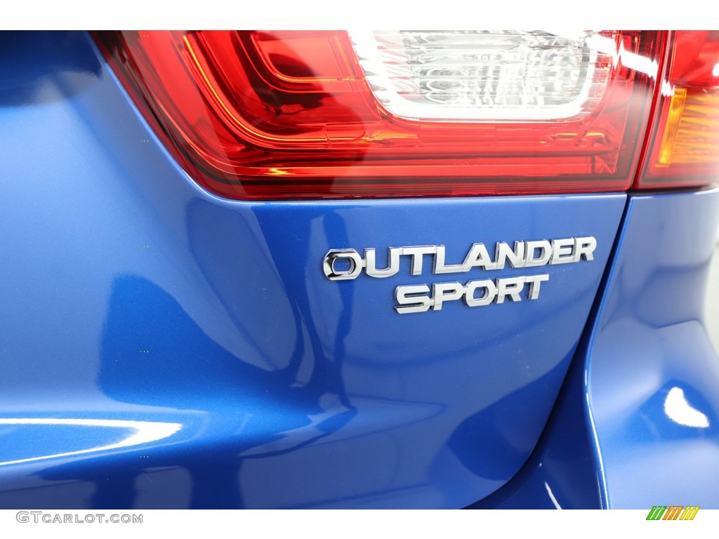 2018 Outlander Sport ES - Blue Octane Metallic / Black photo #10