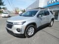 Silver Ice Metallic 2022 Chevrolet Traverse LS AWD