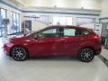 2017 Ruby Red Ford Focus SEL Hatch  photo #10