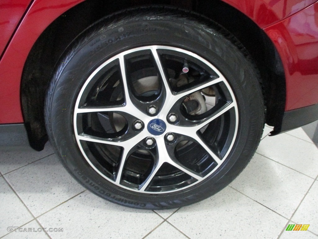 2017 Focus SEL Hatch - Ruby Red / Charcoal Black photo #11