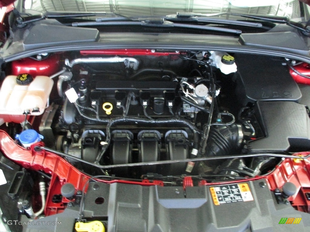 2017 Focus SEL Hatch - Ruby Red / Charcoal Black photo #13