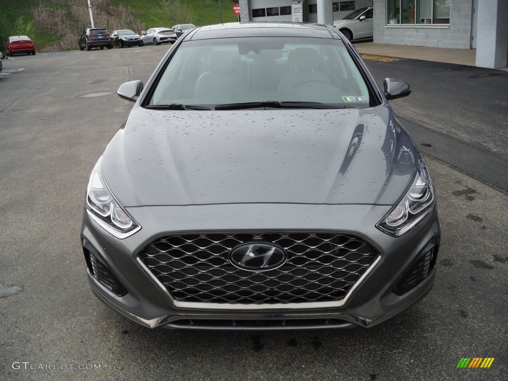 2019 Sonata Limited - Machine Gray / Gray photo #5