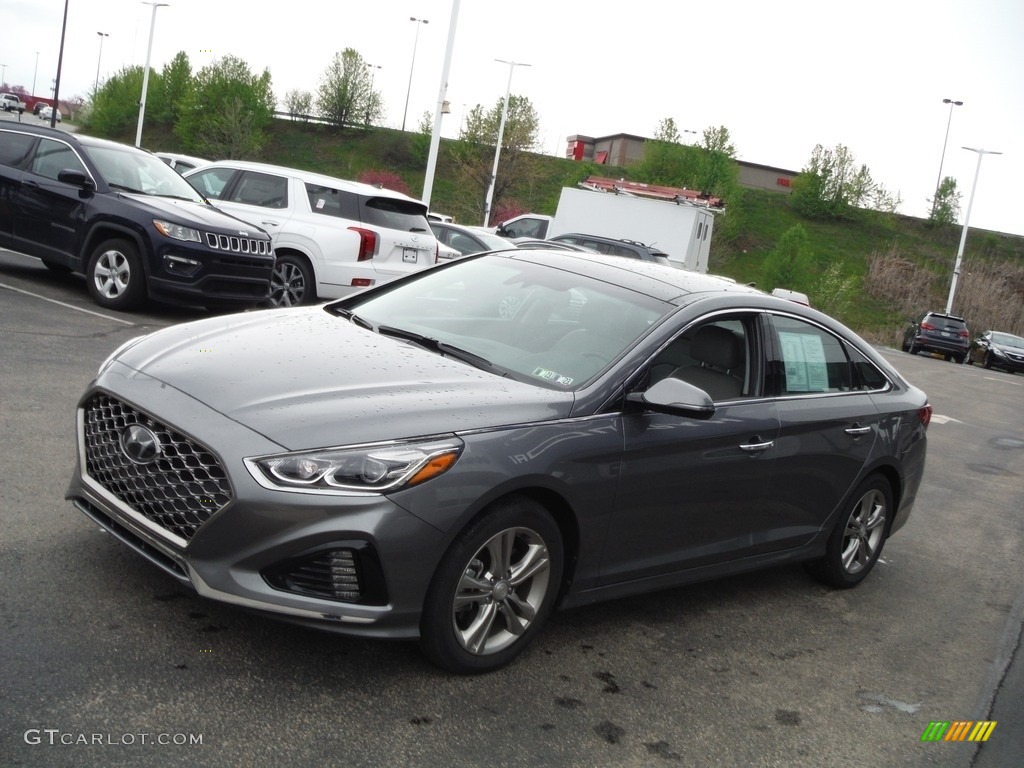 2019 Sonata Limited - Machine Gray / Gray photo #6