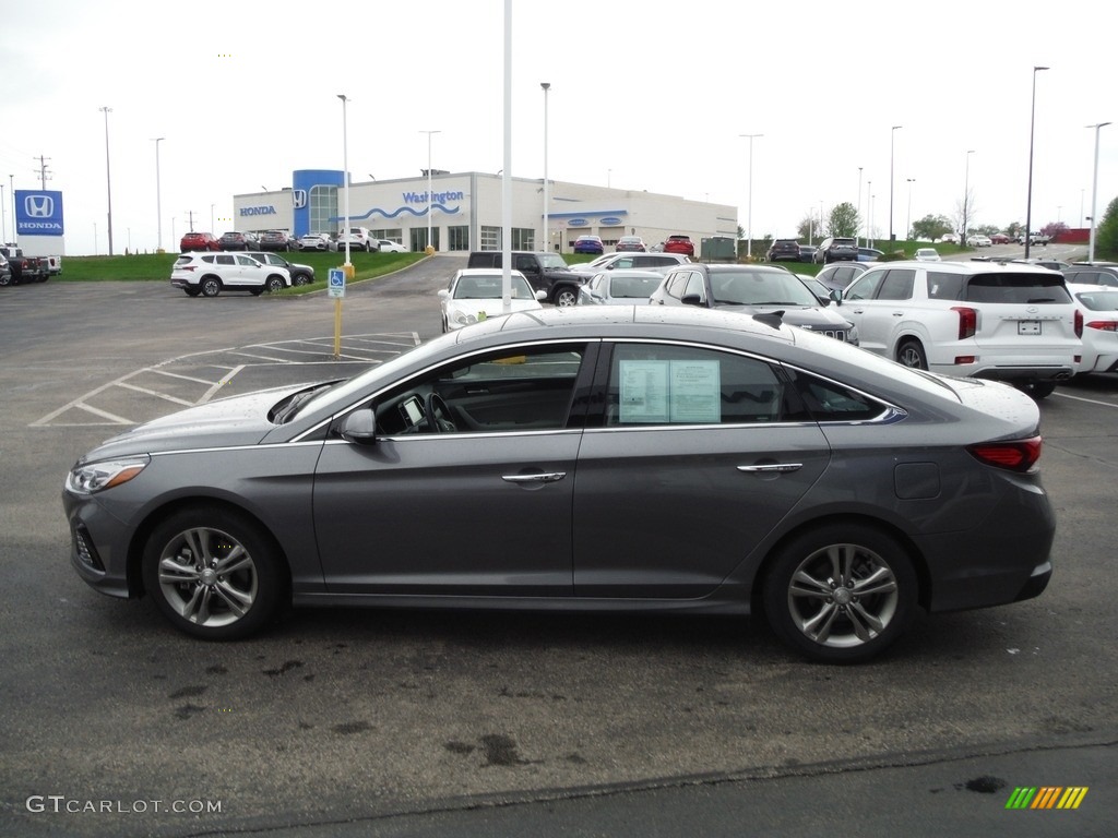 2019 Sonata Limited - Machine Gray / Gray photo #7