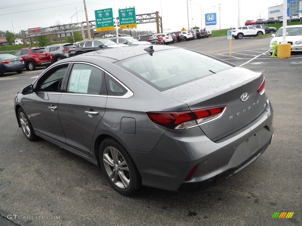 2019 Sonata Limited - Machine Gray / Gray photo #9