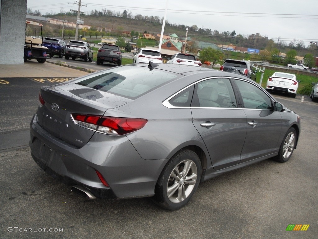 2019 Sonata Limited - Machine Gray / Gray photo #11