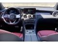 AMG Cranberry Red/Black Dashboard Photo for 2022 Mercedes-Benz GLC #144154441