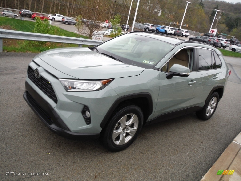 Lunar Rock 2021 Toyota RAV4 XLE AWD Exterior Photo #144154558